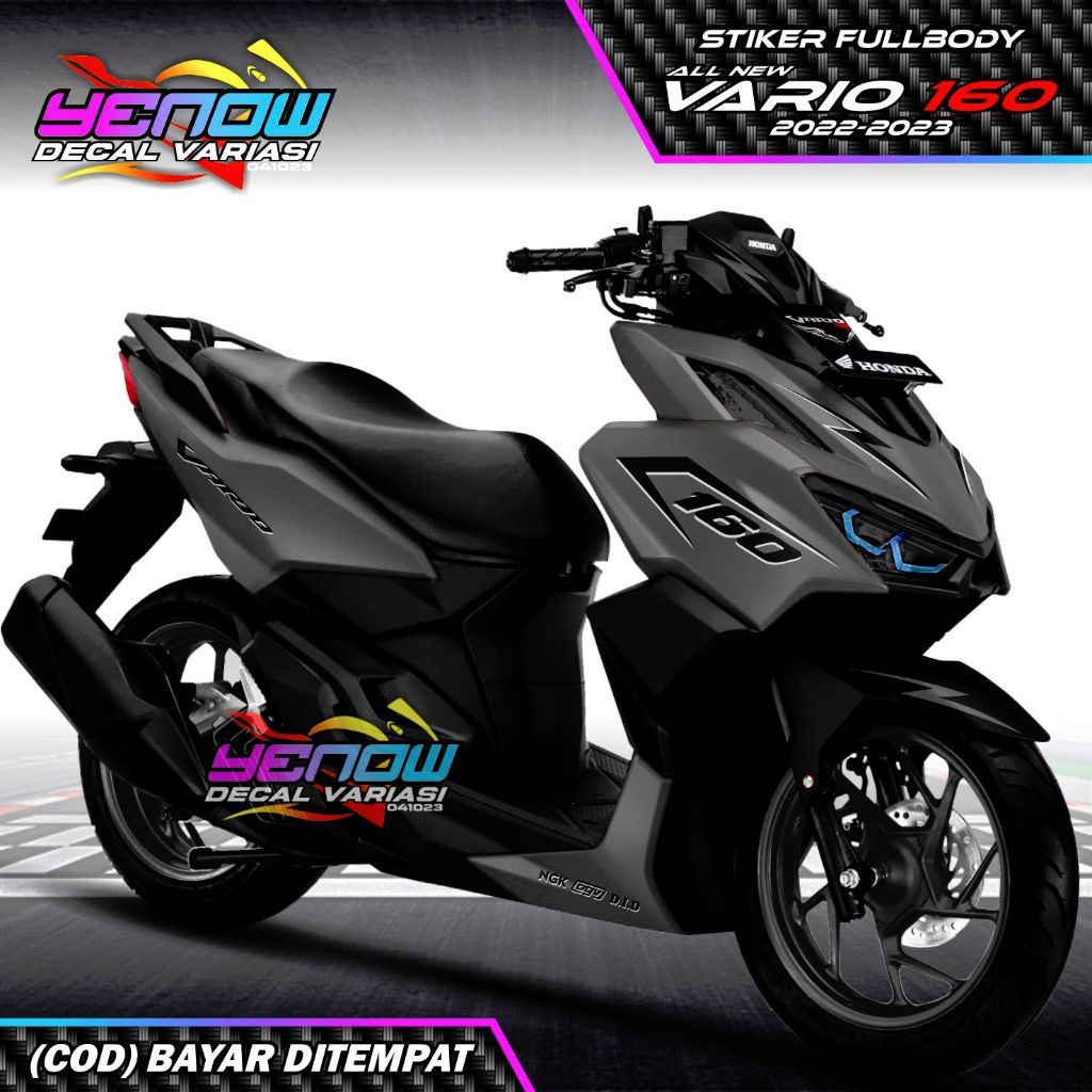 Jual Decal Vario 160 CBS 2022 2023 Stiker Fullbody Variasi Polos2