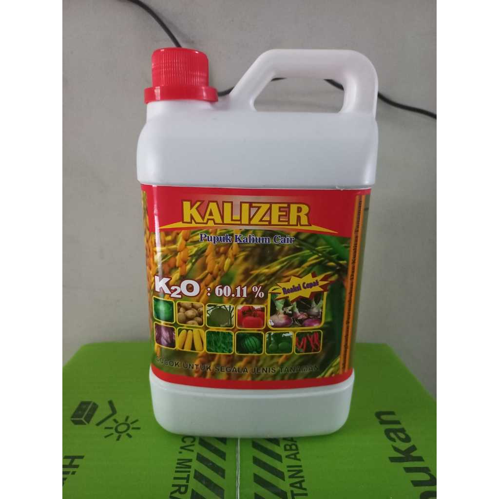 Jual Pupuk Kalium Cair Kalizer Booster Cabe Umbi Bunga Buah Sayuran