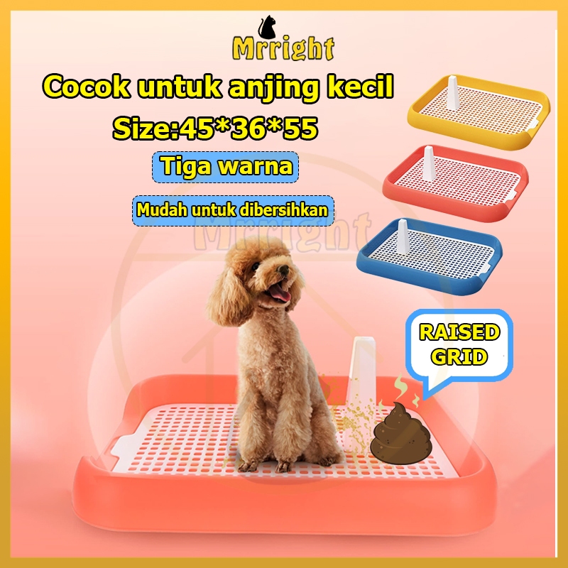 Jual Pet Toilet Training Tray Pee Pad Tipe Datar Dengan Bentuk Jaring