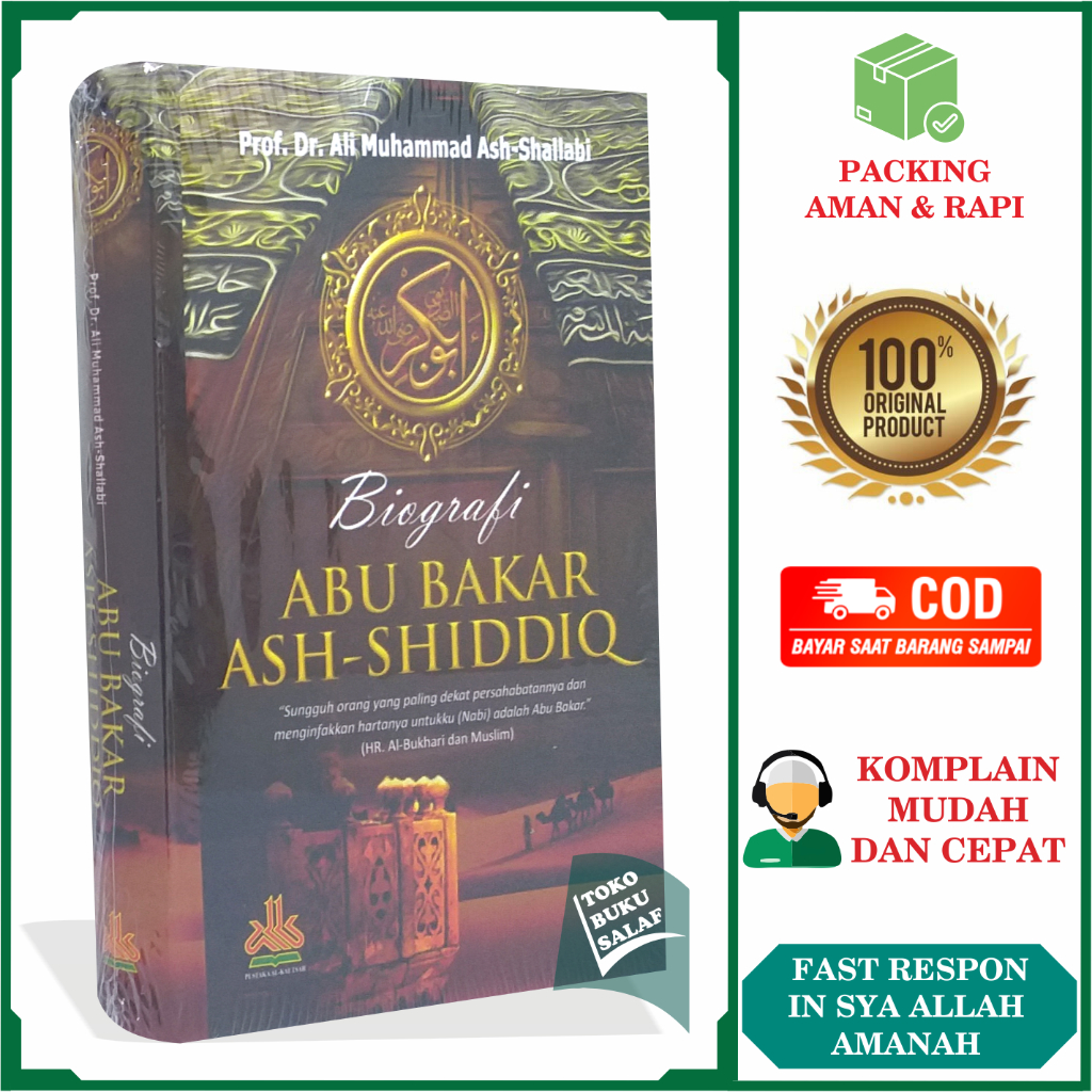 Jual Biografi Abu Bakar Ash Shiddiq Khalifah Rasulullah Abu Bakr Karya