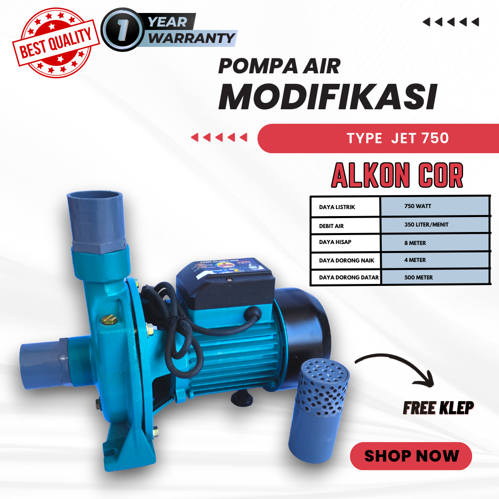 Jual Pompa Air Modifikasi Pipa In Out Inc Pompa Air Cocok Untuk