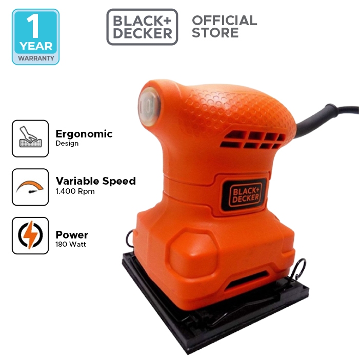 Jual Black Decker Electric Sander Mesin Amplas Kayu Bs B Shopee