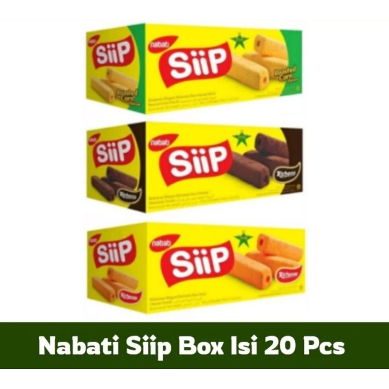 Jual Nabati Siip Box Isi Pcs Varian Rasa Snack Jadul Snack