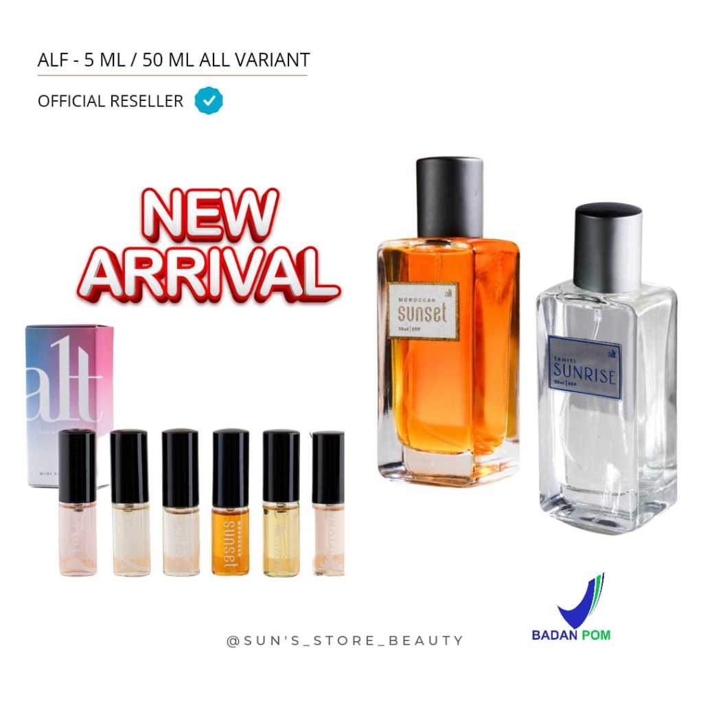 Jual Alt Parfume Eau De Parfume Ml Ml Tahiti Sunrise Moroccan