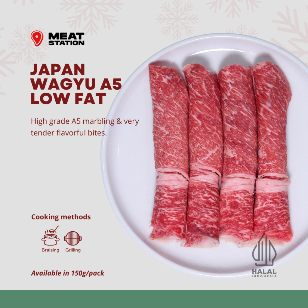 Jual Jpn Wagyu A5 Slice Low Fat Beef Beef Slice Daging Sapi Iris