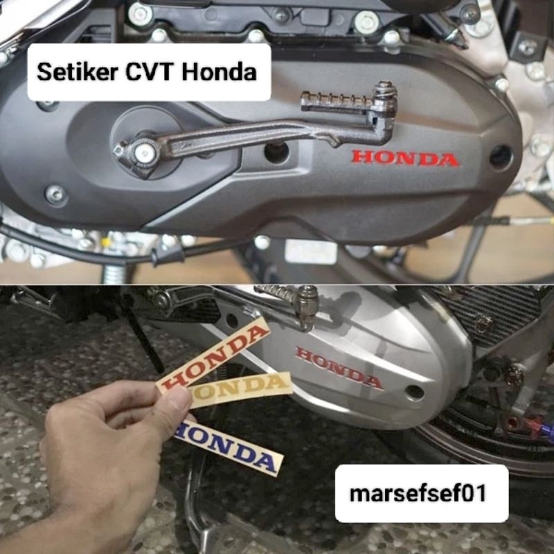 Jual Stiker Cvt Honda Sticker Honda Cvt Setiker Cutting Cvt Honda Vario