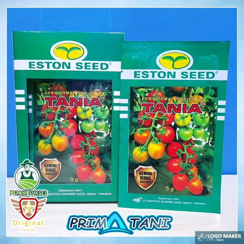 Jual Benih Tomat Hibrida F Tania Gr Eston Seed Shopee Indonesia