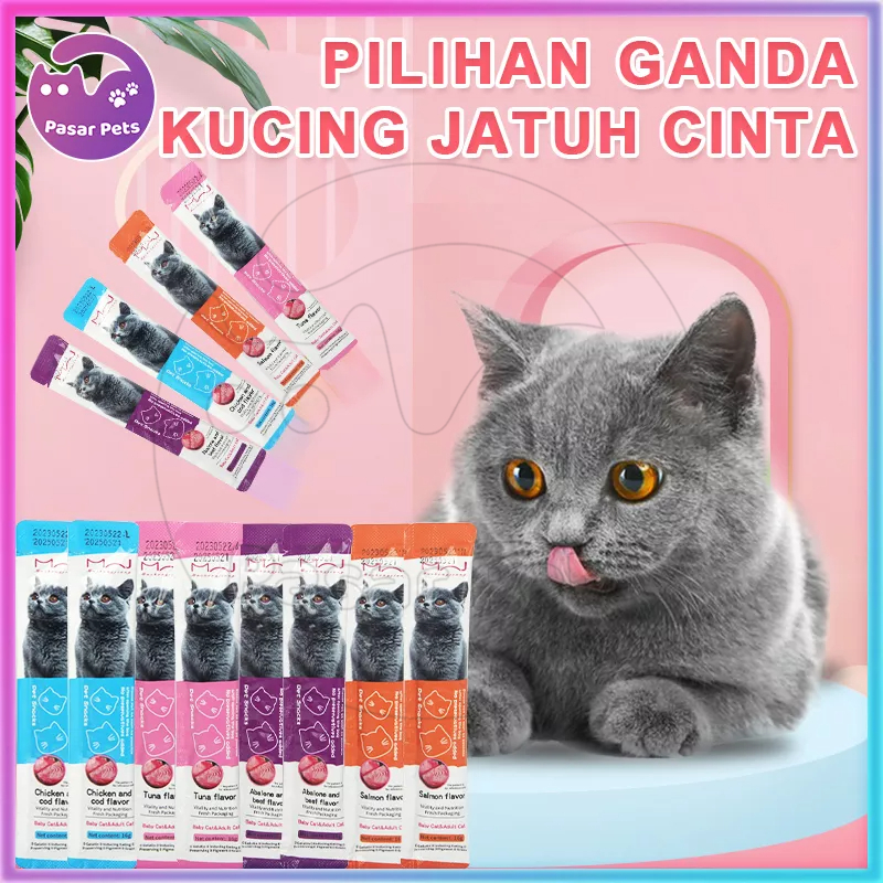 Jual Pcs Pcs Cemilan Kucing Snack Kucing G Penggemuk Bergizi Cat