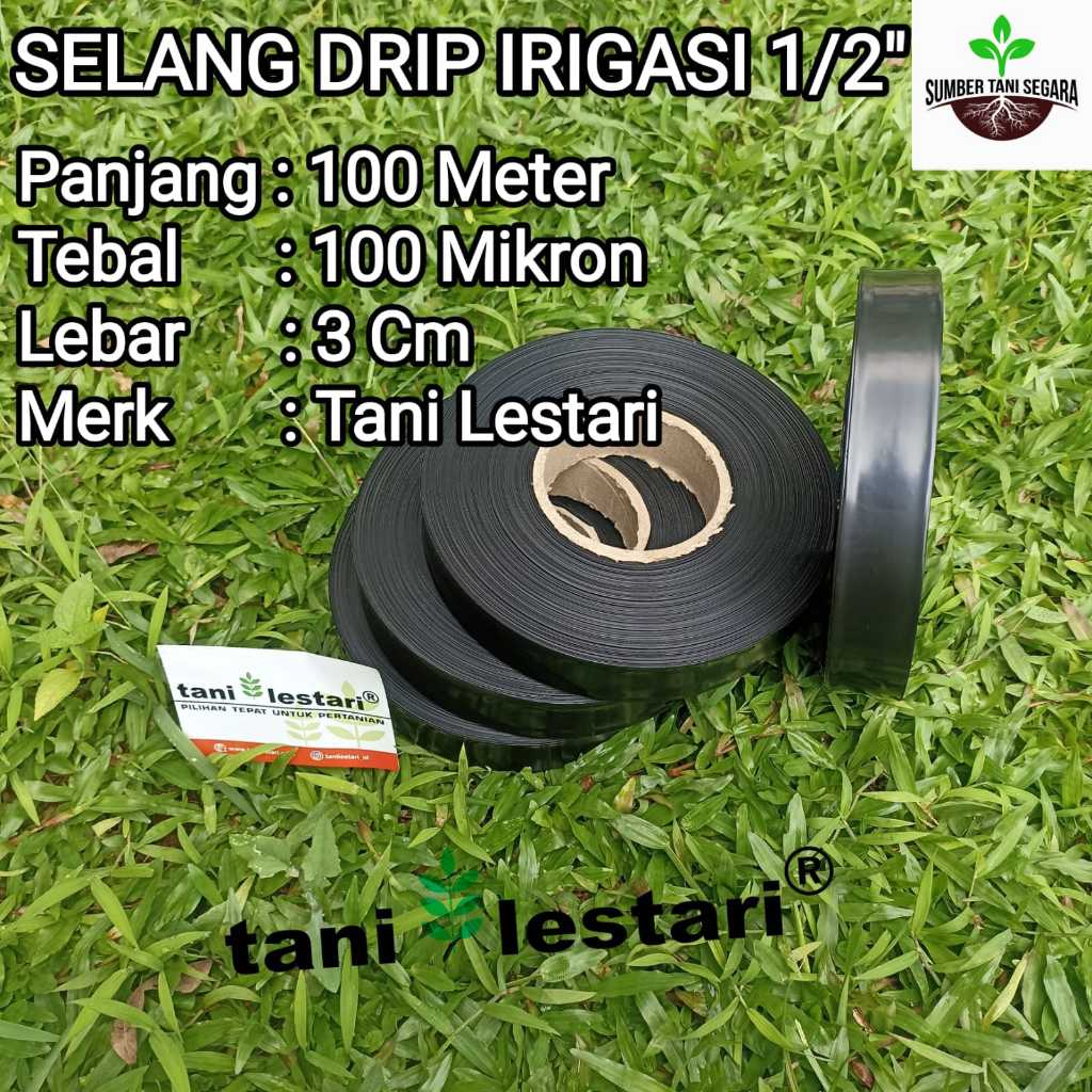 Jual Selang Drip Irigasi Meter Mtr Mikron Tani Lestari