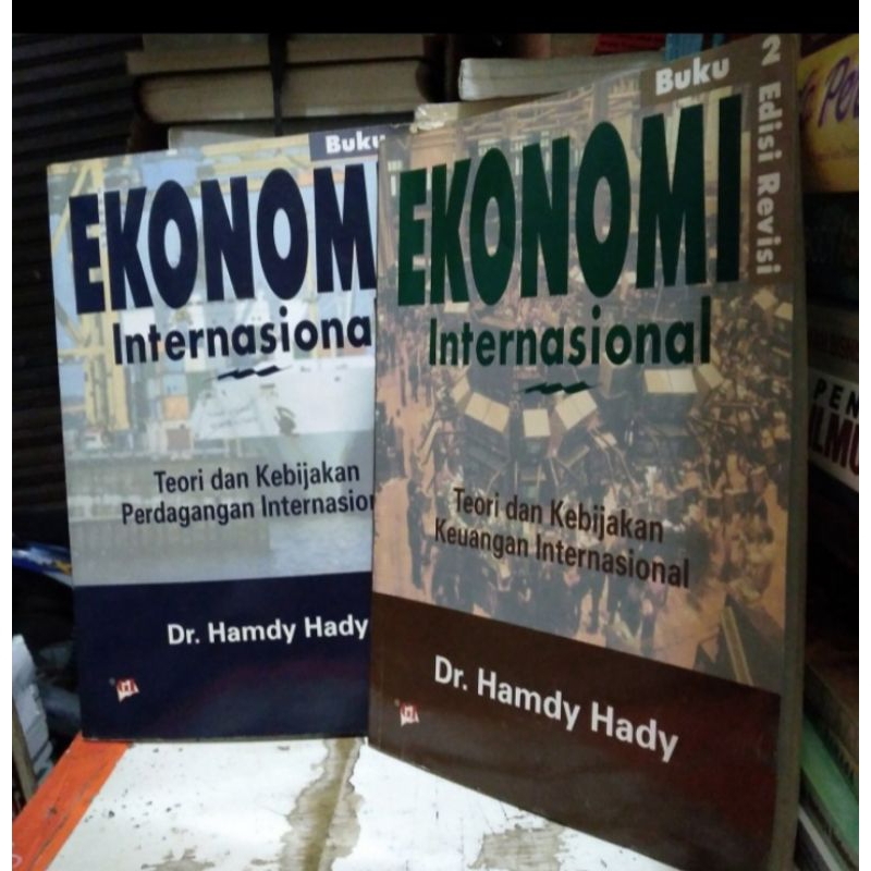 Jual Buku Ekonomi Internasional 2 Buku Dr Hamdy Hady Shopee Indonesia