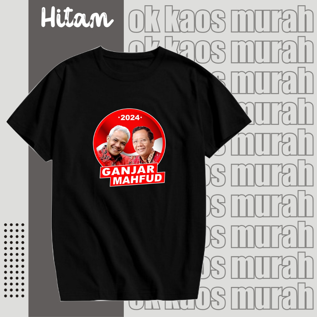 Jual Skm Kaos Pasangan Calon Wakil Dan Presiden Ganjar Mahfud