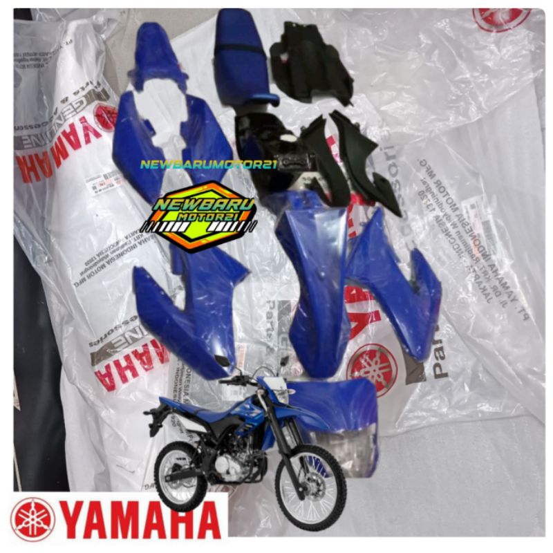 Jual Paket Full Body Halus Wr Biru Original Yamaha Shopee Indonesia