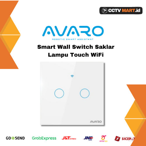 Jual Avaro Smart Wall Switch Saklar Lampu Touch Wifi Shopee Indonesia