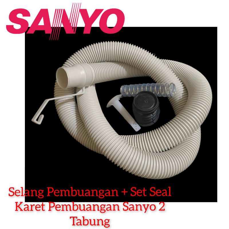 Jual Selang Pembuangan Set Seal Karet Pembuangan Mesin Cuci Sanyo