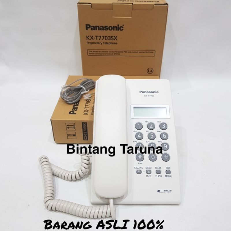 Jual Telepon Kabel Panasonic Kx T Pesawat Telepon Panasonic Kx