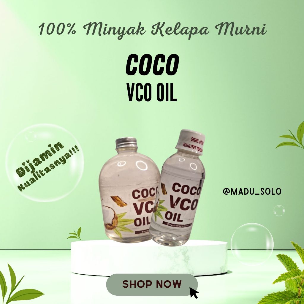 Jual Minyak Kelapa Murni Vco Virgin Coconut Oil Coco Vco Oil