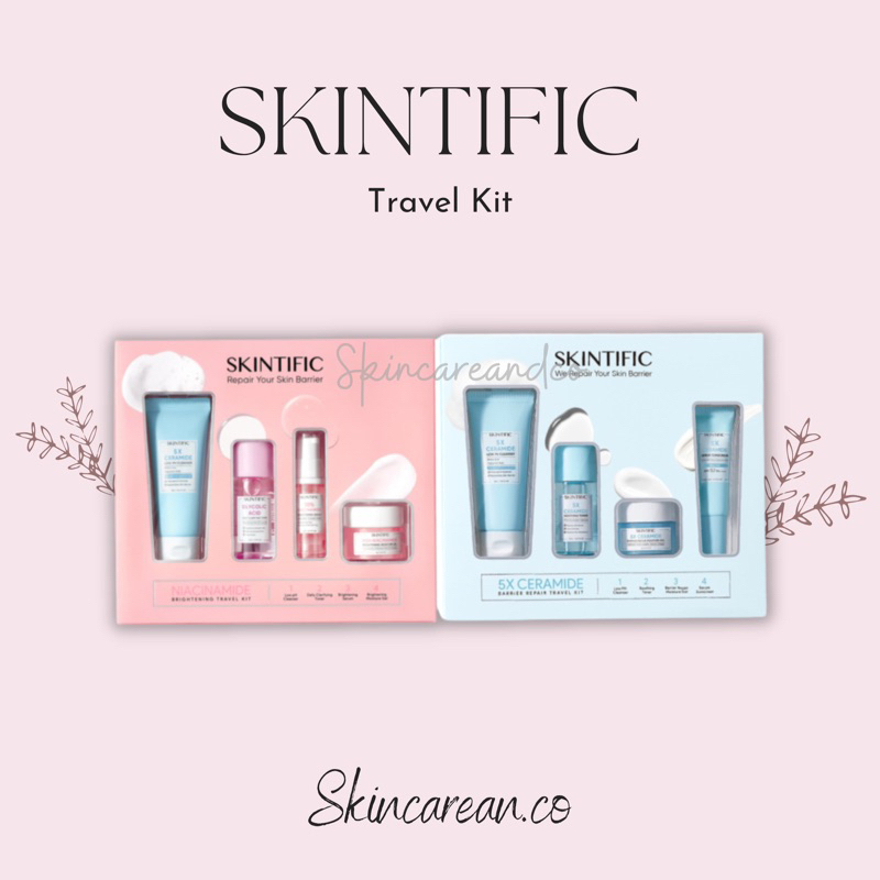 Jual SKINTIFIC 5x Ceramide Barrier Repair Travel Kit Shopee Indonesia