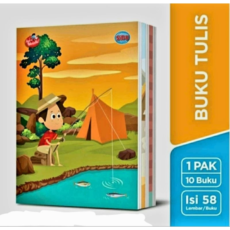 Jual Buku Tulis SINAR DUNIA 58 Lembar SIDU ORIGINAL Shopee Indonesia