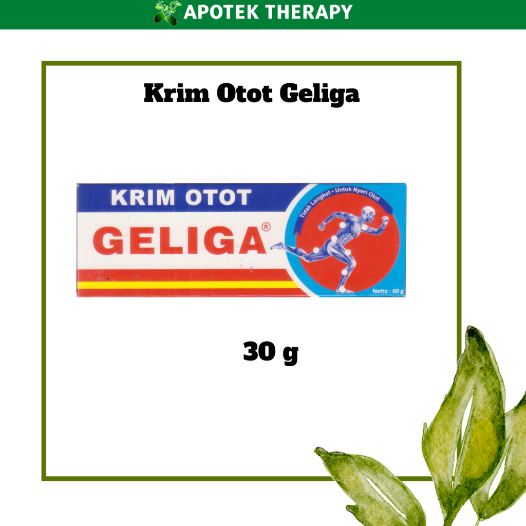 Jual Krim Otot Geliga 30 G Shopee Indonesia