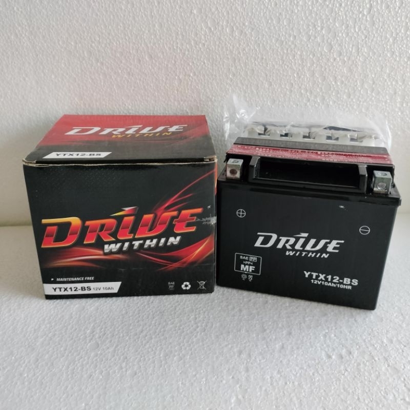 Jual Ak Mf Drive Ytx Bs V Ah Moge Benelli Ducati Dll Shopee