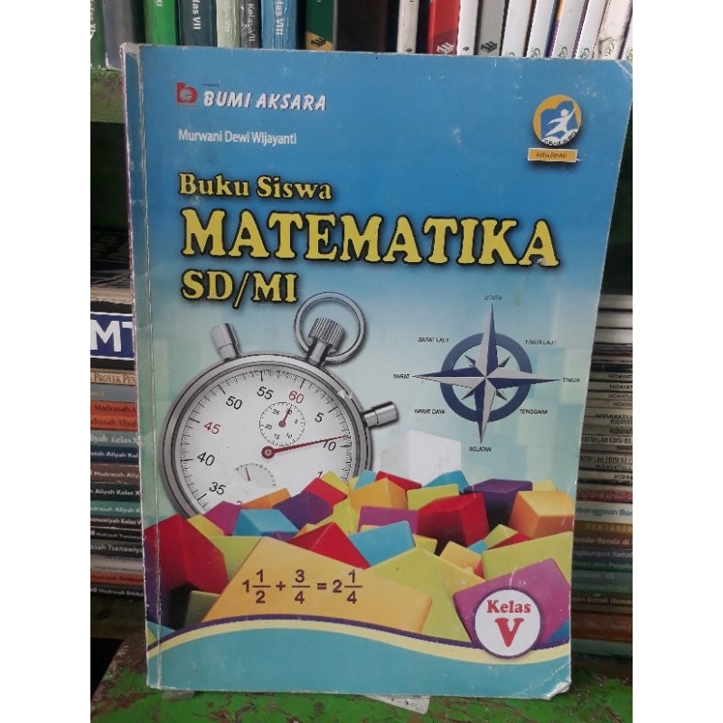 Jual Buku Siswa Matematika Kelas V Sd Mi Kurikulum Revisi