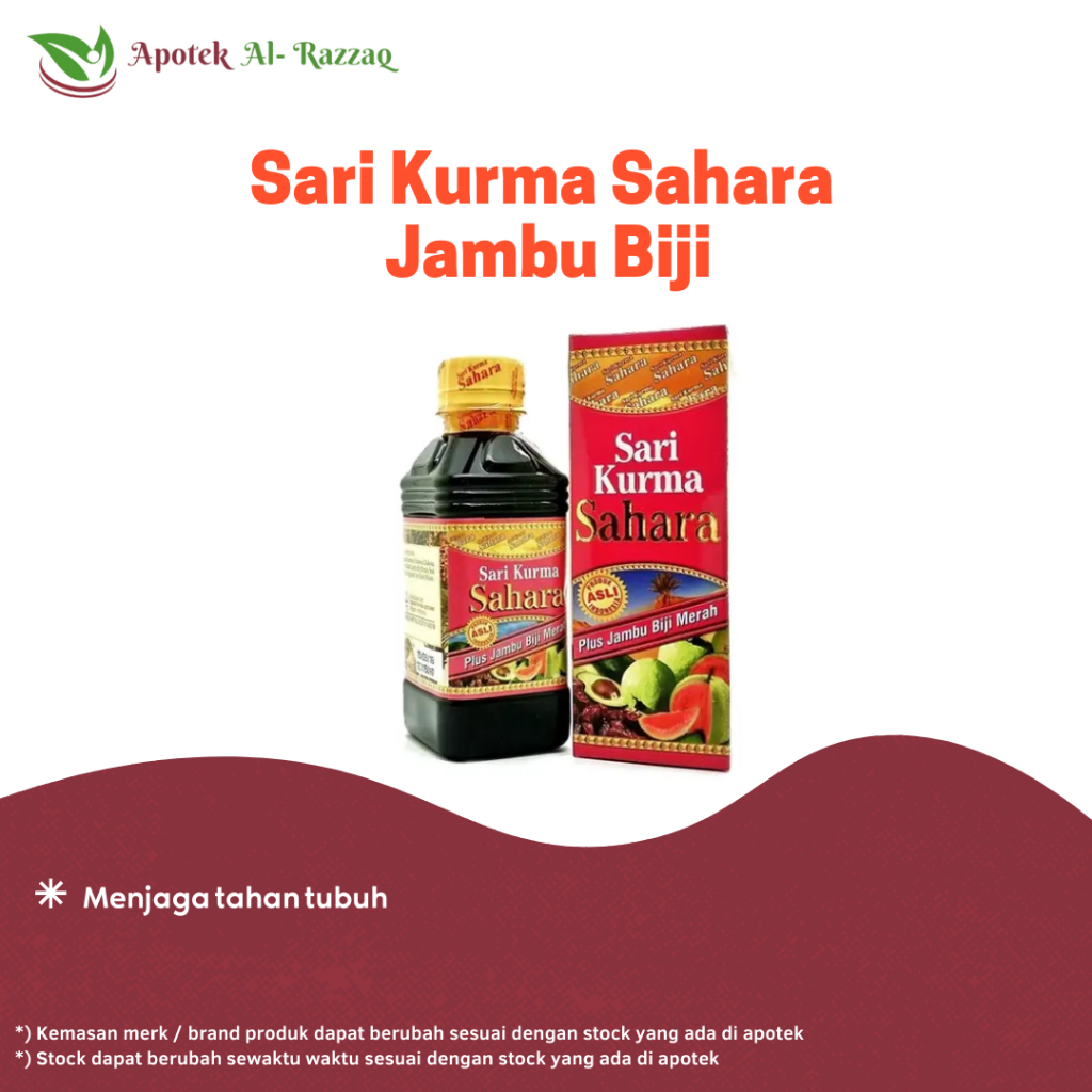 Jual Sari Kurma Sahara Plus Jambu Biji Merah G Shopee Indonesia