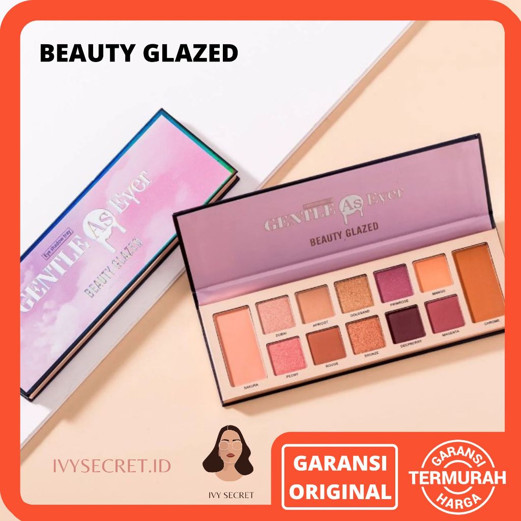 Jual Beauty Glazed Gentle As Ever Eyeshadow Glitter Beauty Glazed