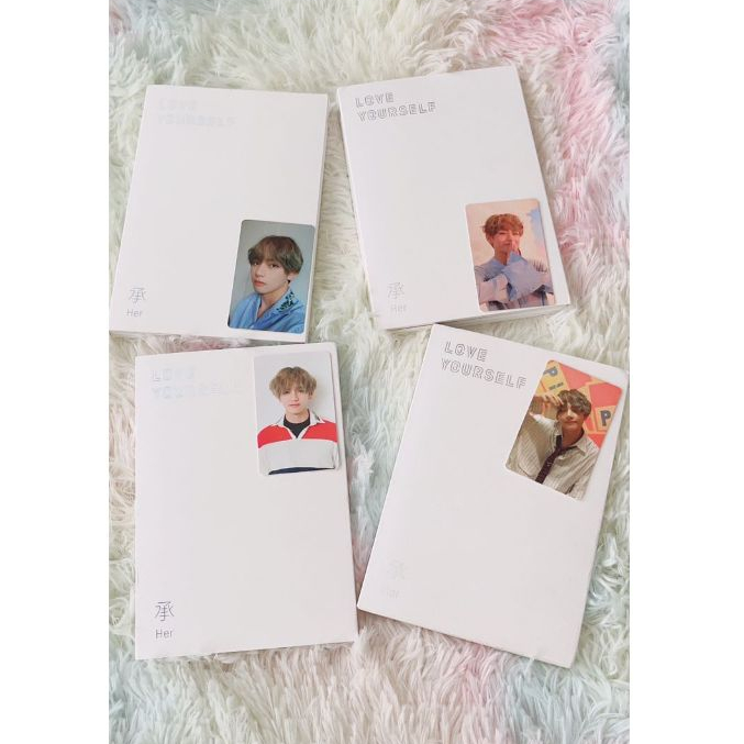 Jual Bts Album Love Yourself Her Fullset Photocard V Official Taehyung