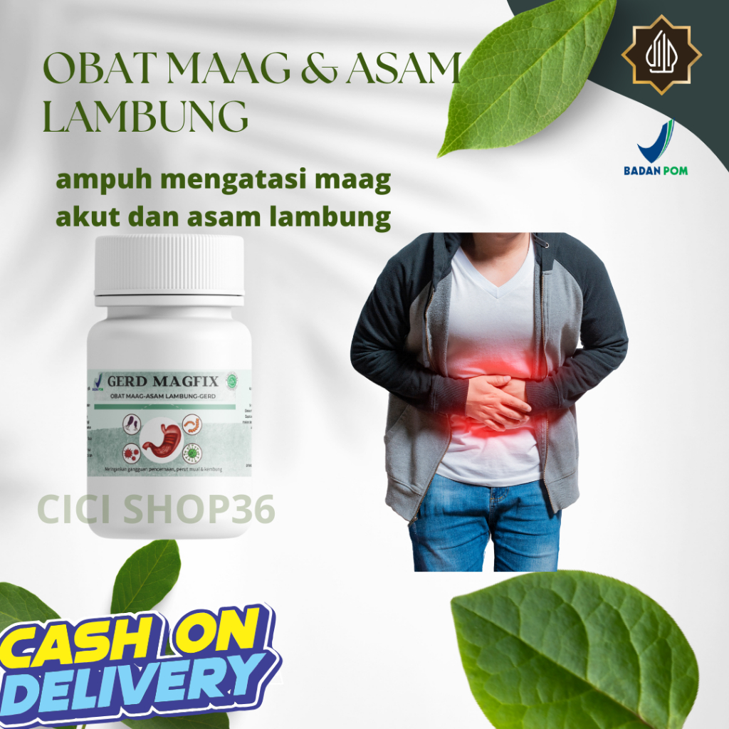 Jual Gerd Herbal Atasi Asam Lambung Dan Maag Obat Luka Lambung Nyeri