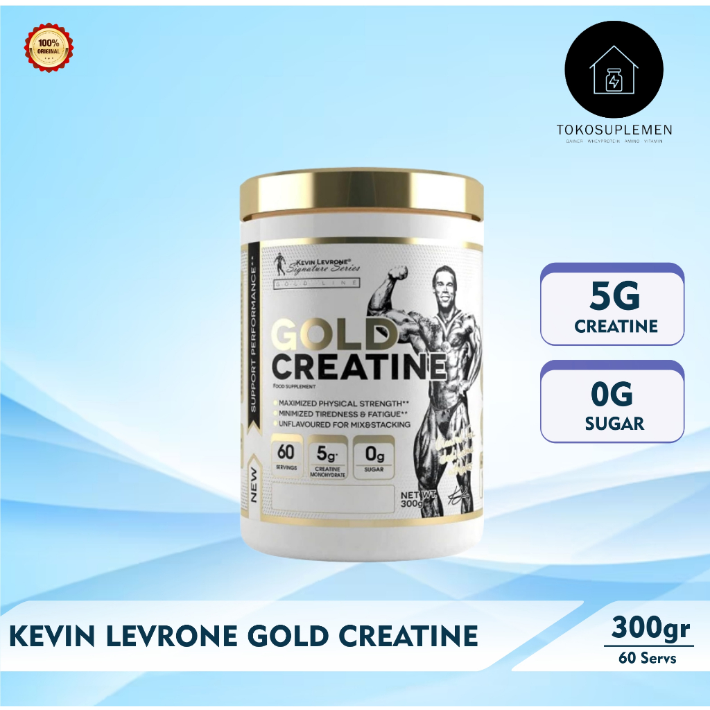 Jual Kevin Levrone Creatine Monohydrate Servings Gr Kl Kreatin