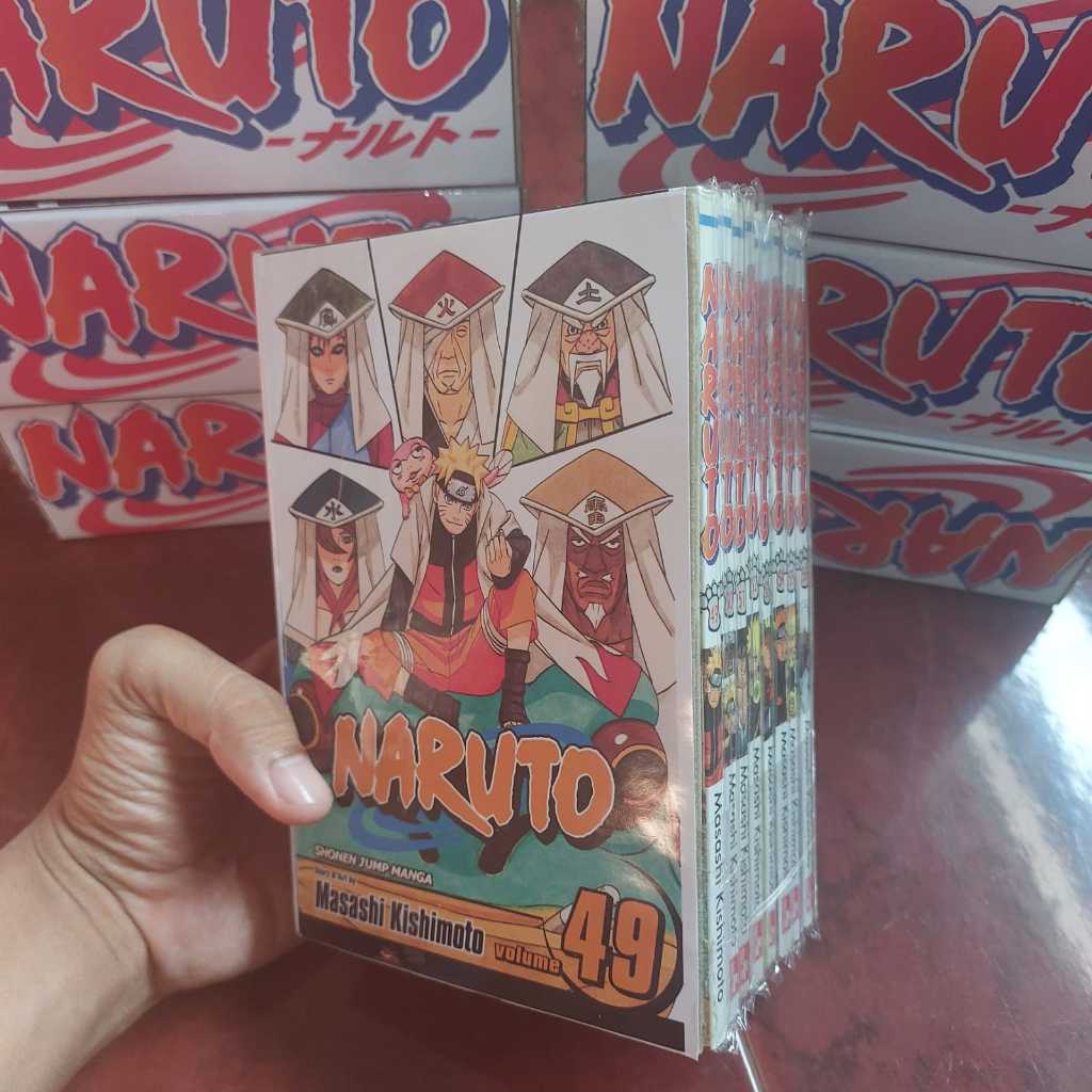 Jual KOMIK NARUTO FULL SET LENGKAP VOLUME 1 S D 72 TAMAT Mini Box