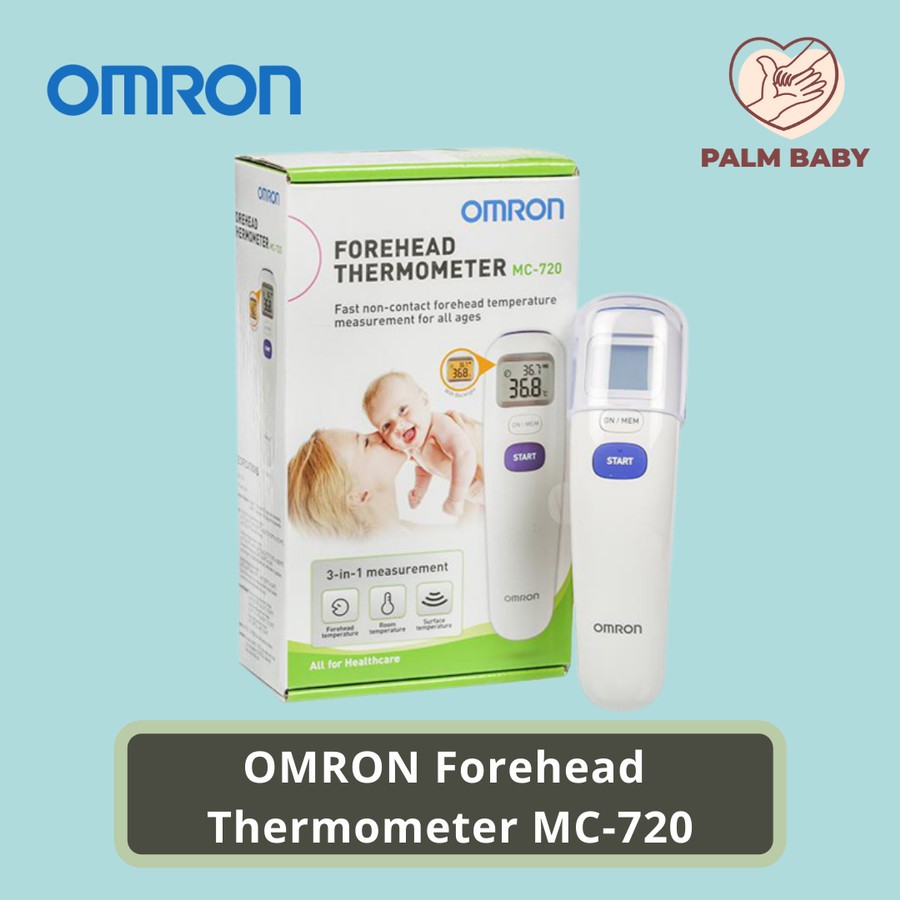 Jual OMRON Forehead Thermometer MC 720 Original Shopee Indonesia