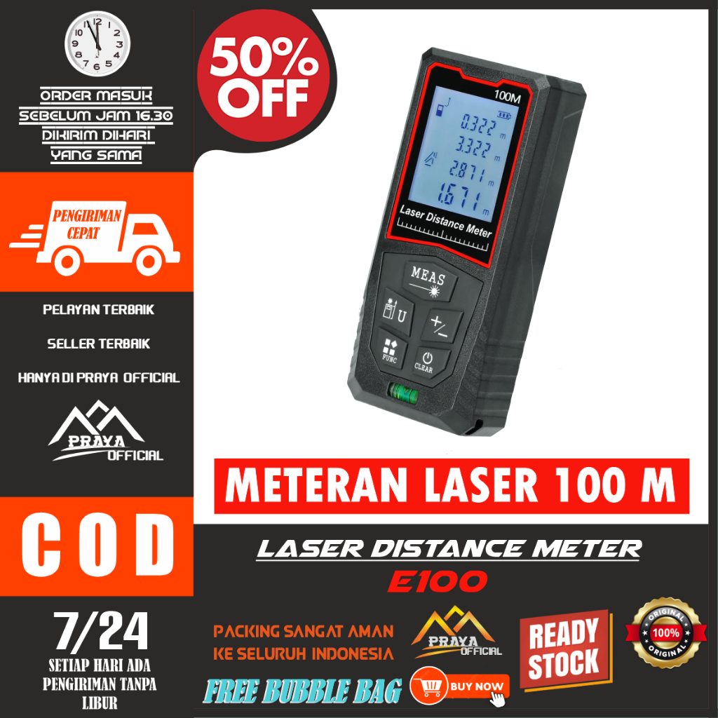 Jual M M M M Meter Meteran Laser Digital Laser Distance Meter