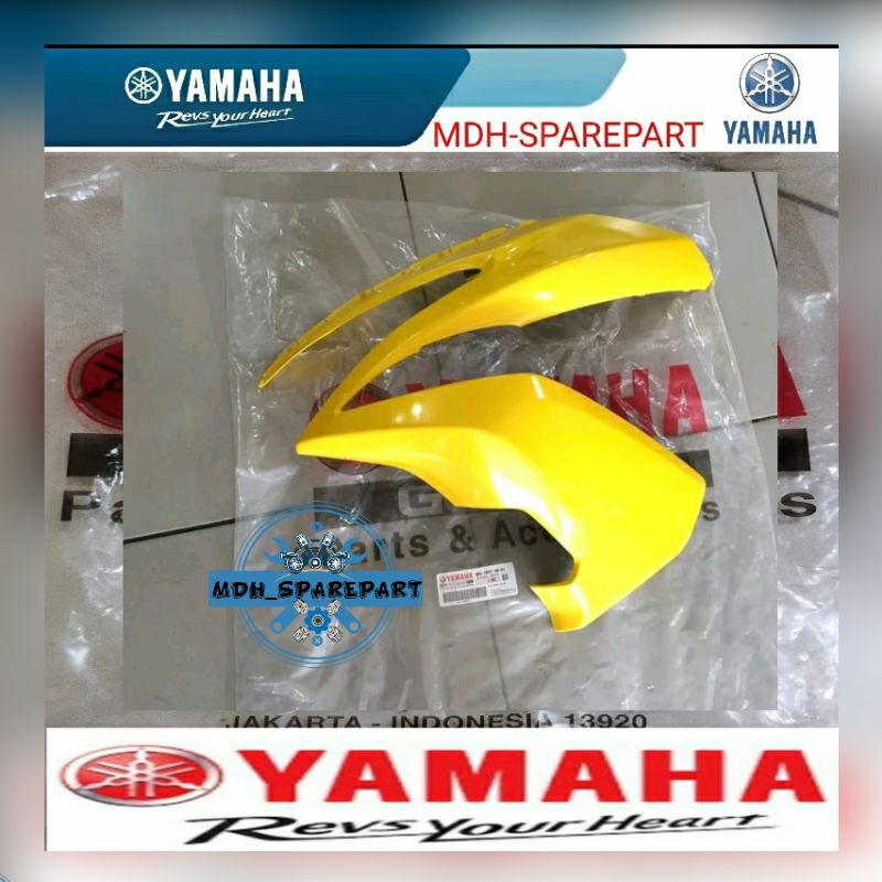 Jual BODY COWLING COVER LAMPU DEPAN AEROX 155 KUNING B65 P1 ORIGINAL