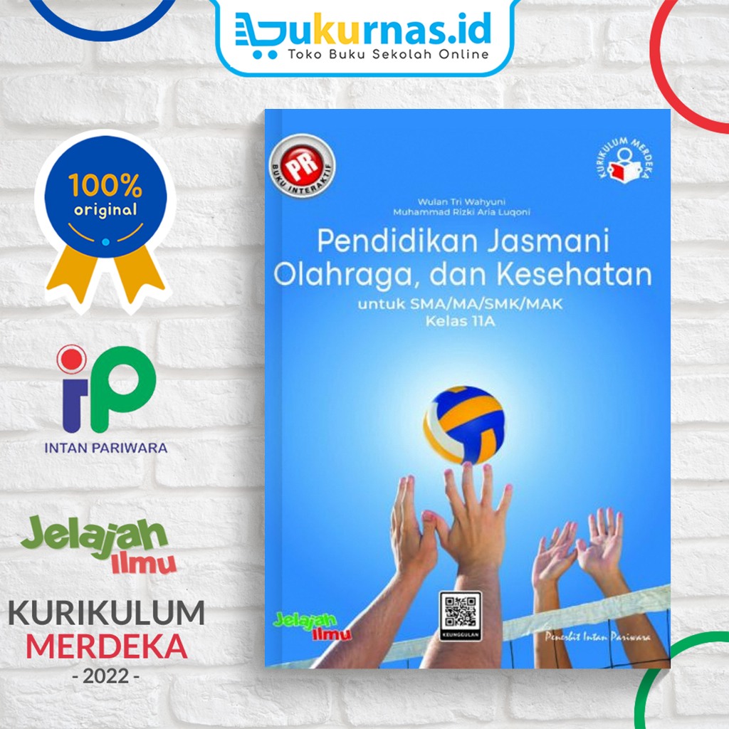 Jual Buku PR Interaktif PJOK SMA Kelas 11 Semester 1 Kurikulum