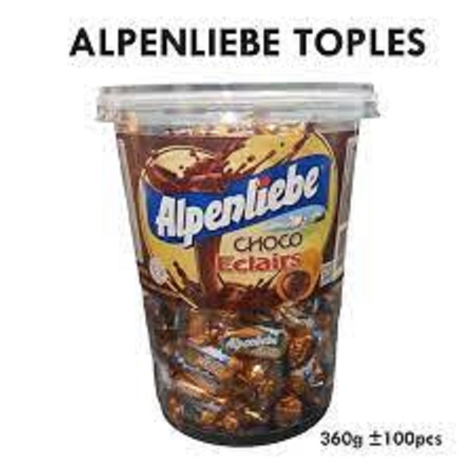 Jual Permen Alpenliebe Eclairs Cokelat Caramel Isi 100 Pcs Shopee