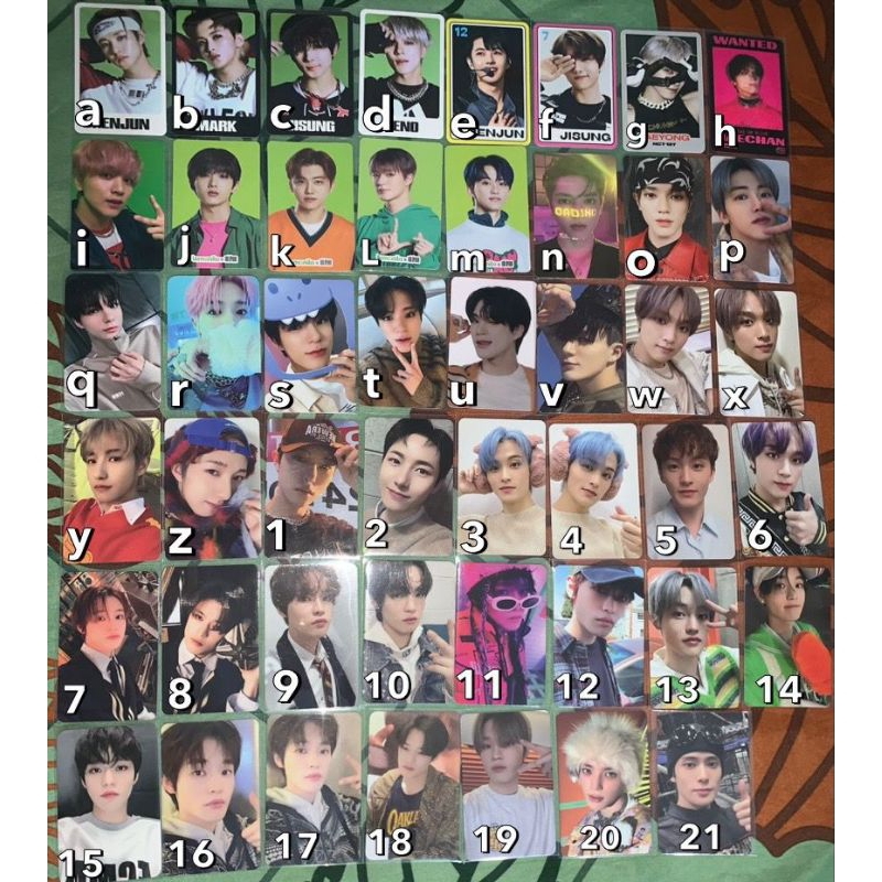 Jual Photocard Pc Nct Aab Nct Murah Pc Jeno Jaehyun Haechan Taeyong