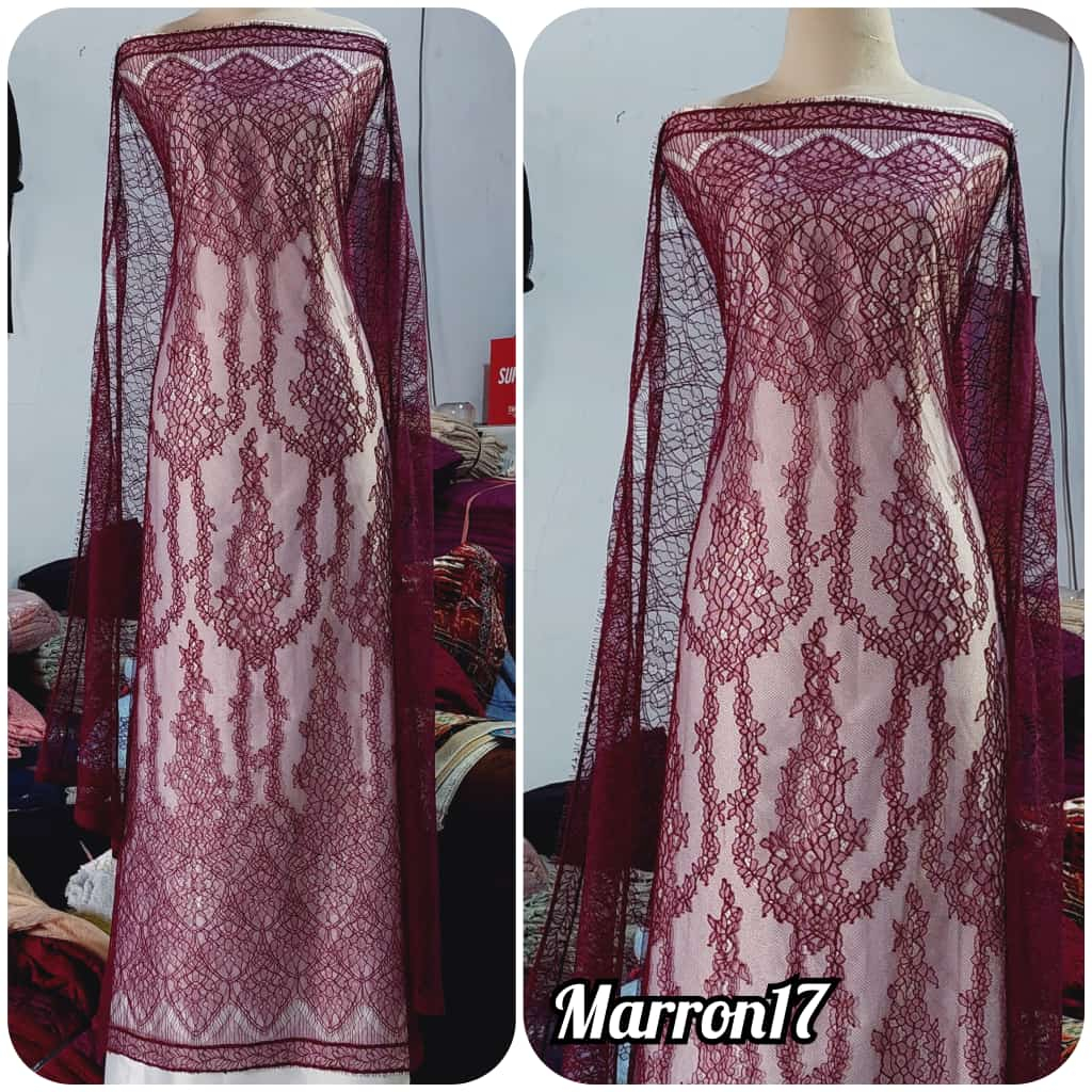 Jual Kain Brokat Chantily Chantily Brokat Lace Chantily Bakal Kebaya