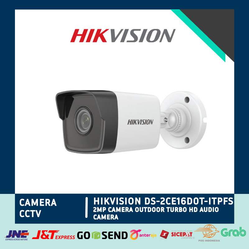 Jual Hikvision Ds Ce D T Itpfs Mp Camera Outdoor Turbo Hd Audio