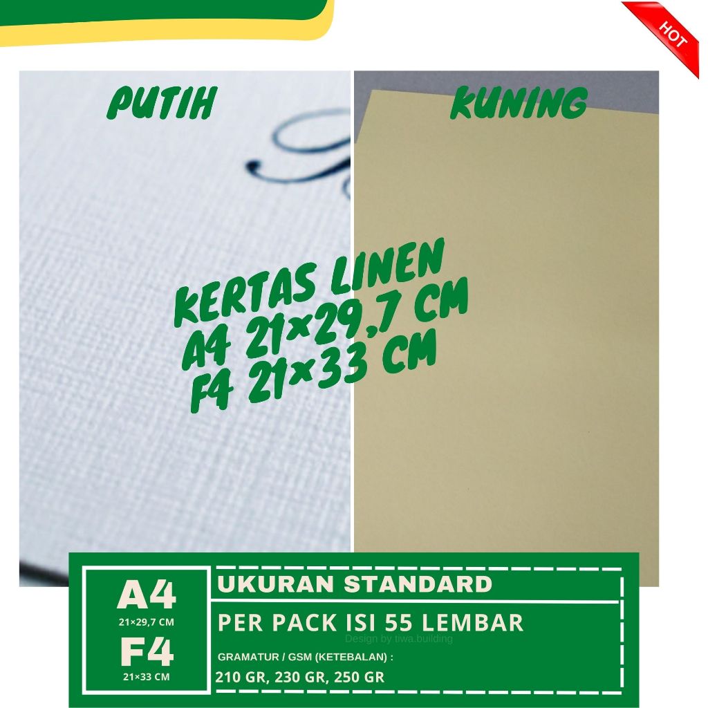 Jual Kertas Linen Kertas Piagam Sertifikat Berkualitas Perpack Isi