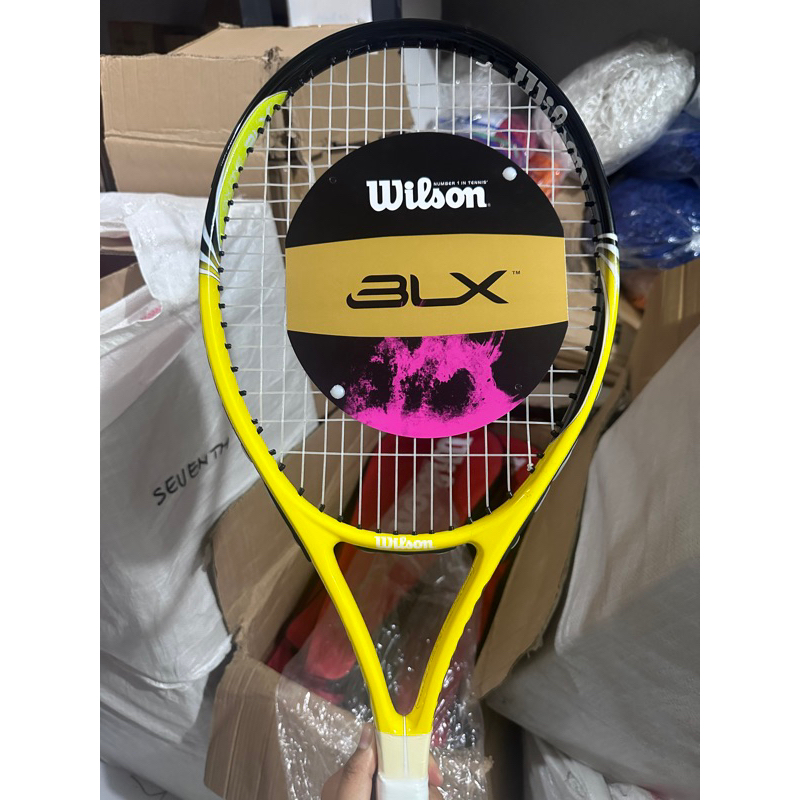 Jual Raket Tenis Wilsn BLX Termasuk Senar Tas Grip Shopee Indonesia