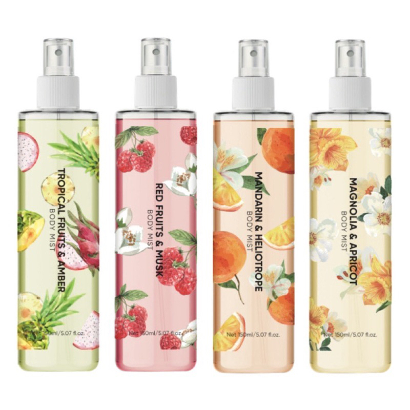 Jual Miniso Body Mist Ml Fragrance Spray Tahan Lama Natural Series