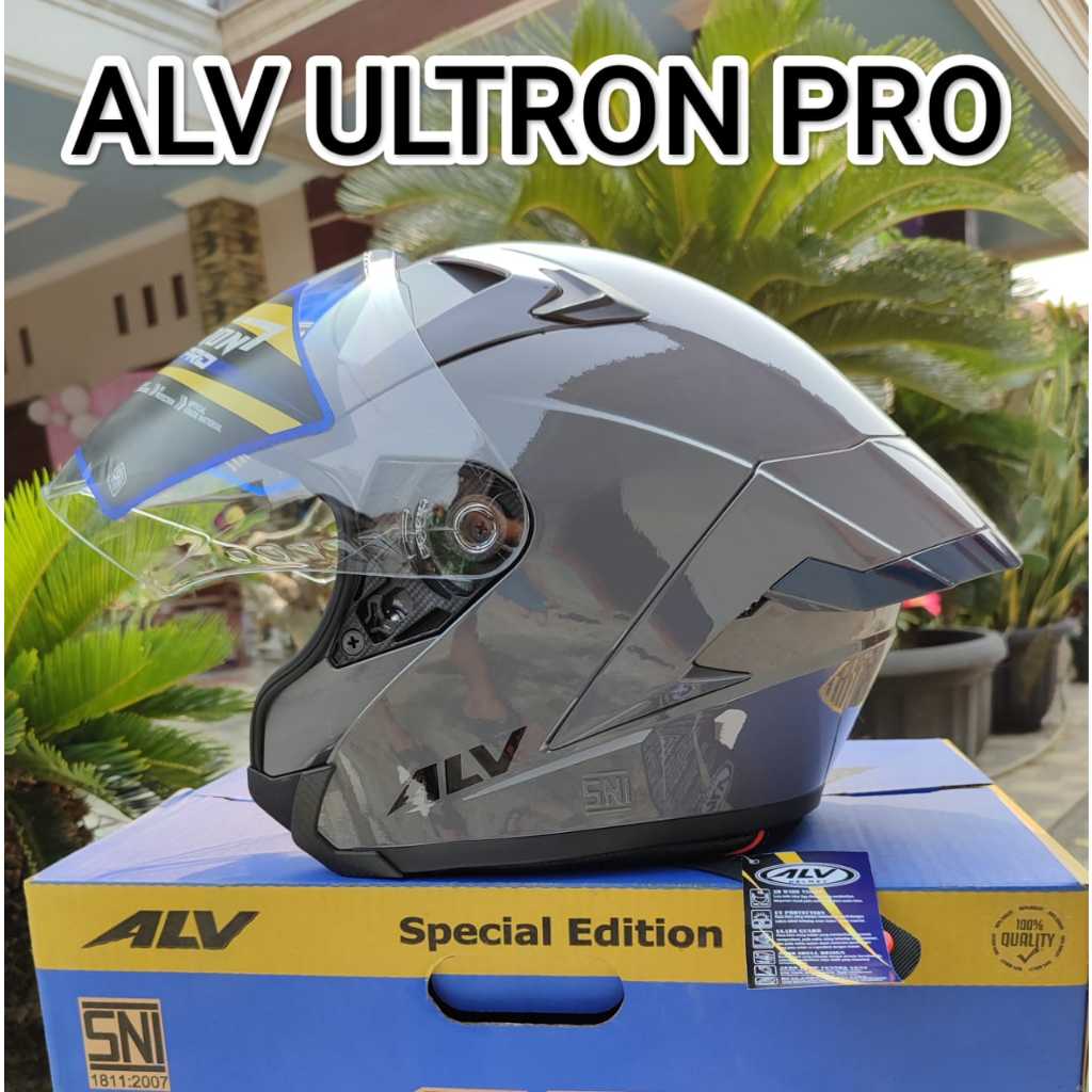 Jual Terbaru Helm Alv Ultron Pro Ori Paket Ganteng Shopee