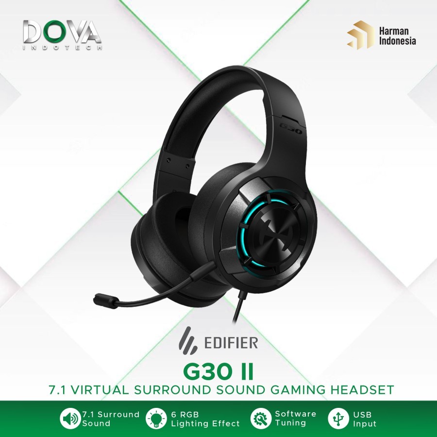 Jual Hecate By Edifier G Ii Virtual Surround Sound Gaming Headset