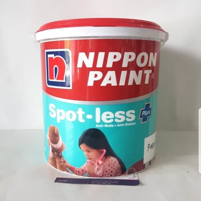 Jual Cat Tembok Nippon Paint Spotless Plus Putih 2 5ltr Shopee Indonesia