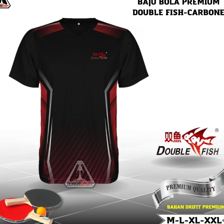 Jual Terbatas Bpp Carbone Baju Ping Pong Dewasa Kaos Tenis Meja