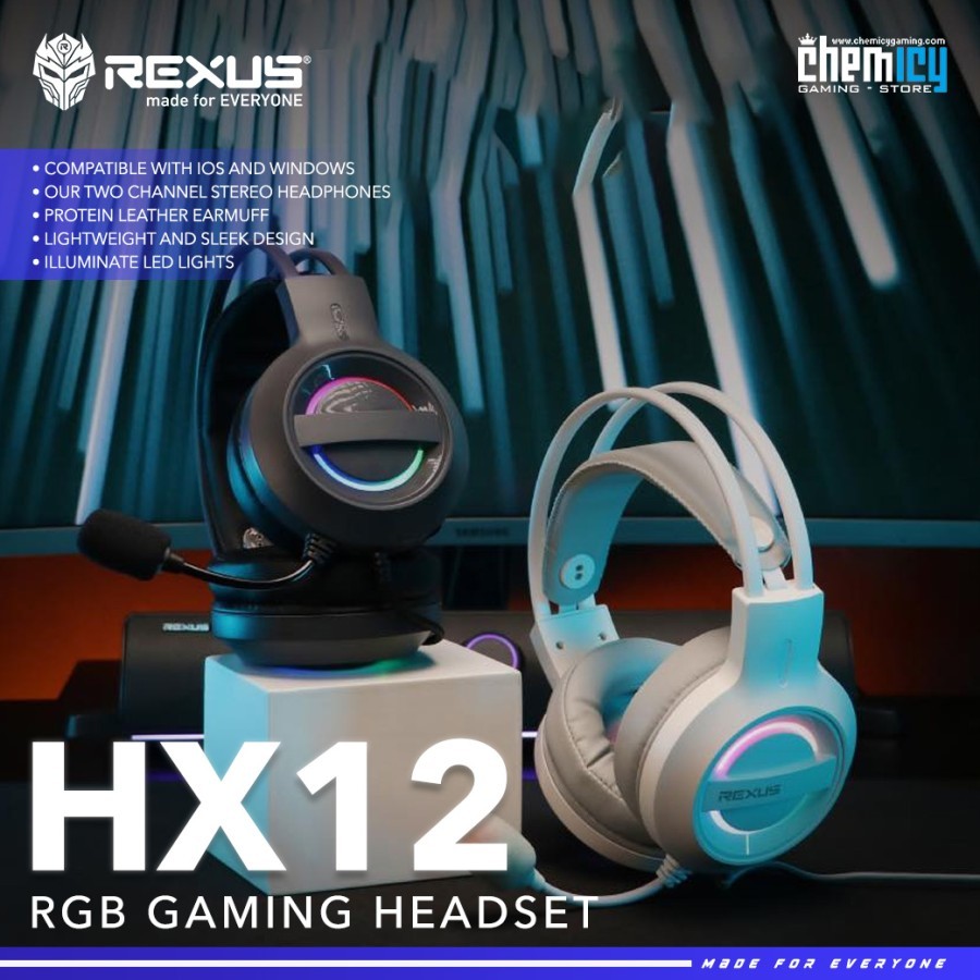 Jual Rexus Thundervox Hx Hx Gaming Headset Shopee Indonesia