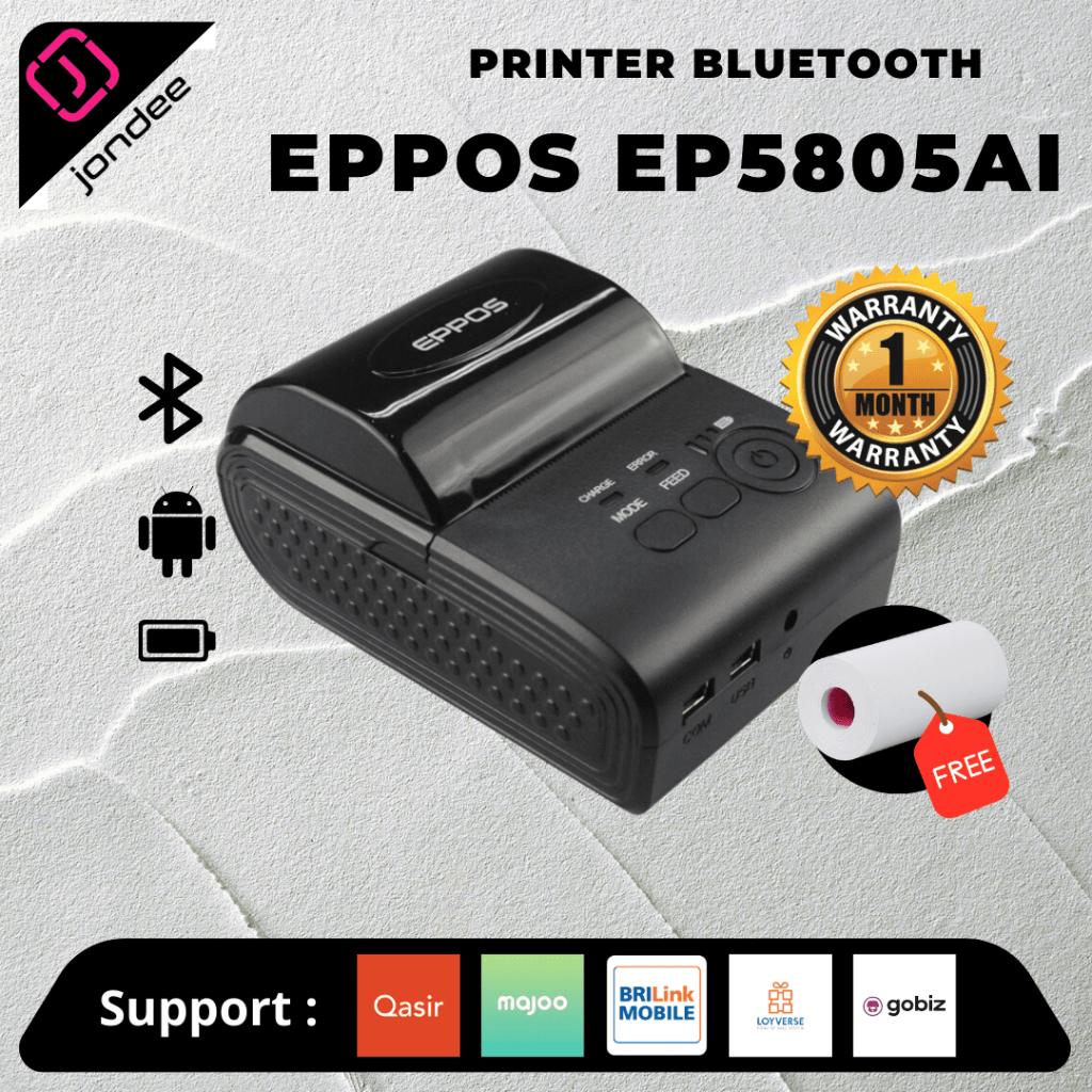 Jual Printer Resi Bluetooth Mini EPPOS EP5805AI EP5805 Struk