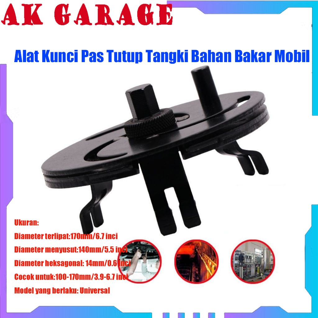 Jual Multifungsi Adjustable Mobil Tangki Bahan Bakar Tutup Kunci Pas