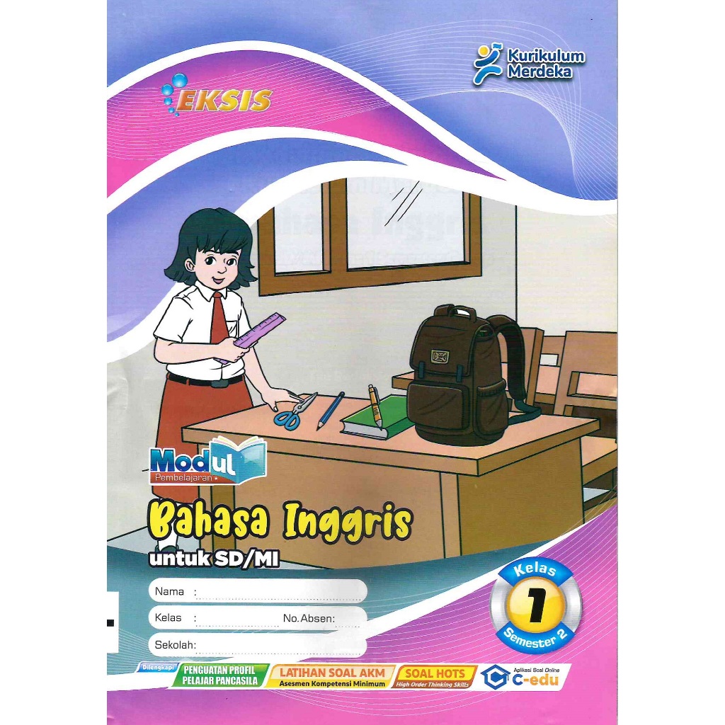 Jual Lks Eksis Bahasa Inggris Kelas Semester Kurikulum Merdeka